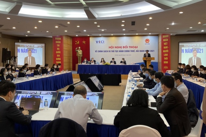 The conference was held with 9 venues. Photo: General Department of Taxation