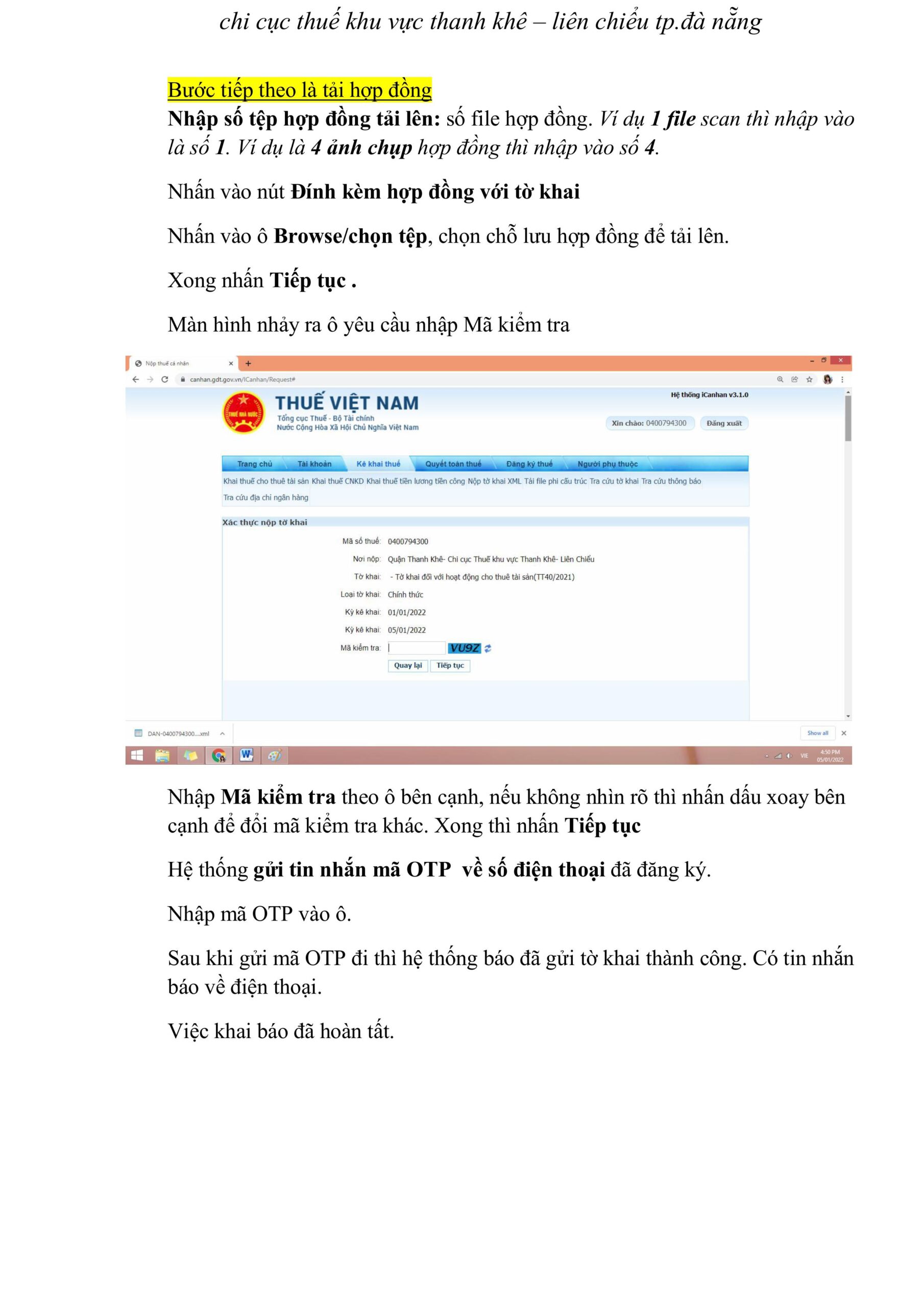 Hướng dẫn chi tiết kê khai tài sản qua mạng theo tt40 hình ảnh 10