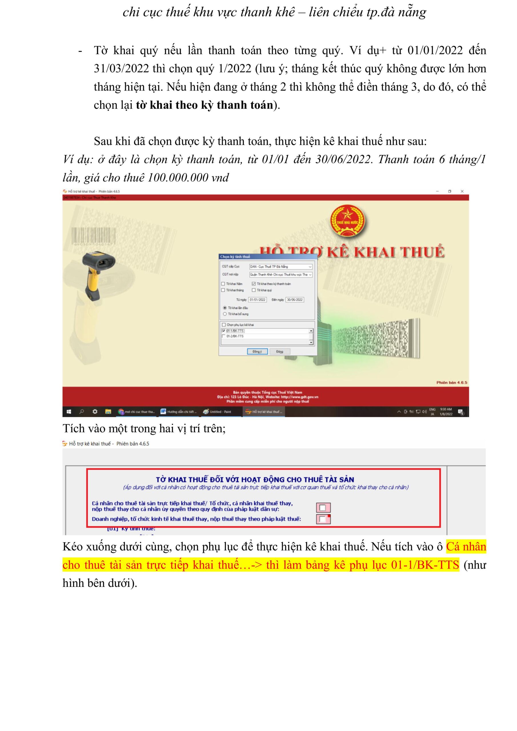 Hướng dẫn chi tiết kê khai tài sản qua mạng theo tt40 hình ảnh 15