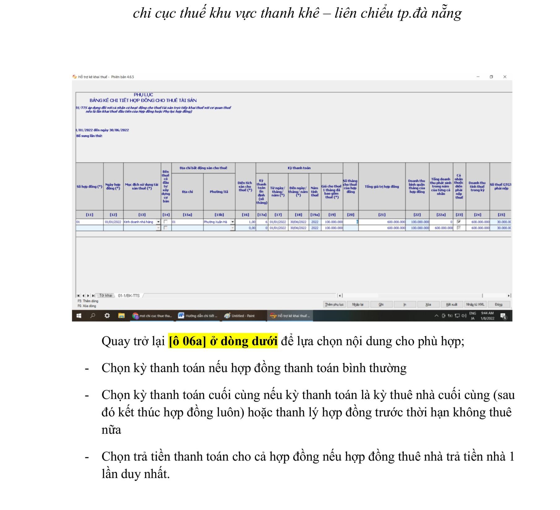 Hướng dẫn chi tiết kê khai tài sản qua mạng theo tt40 hình ảnh 19