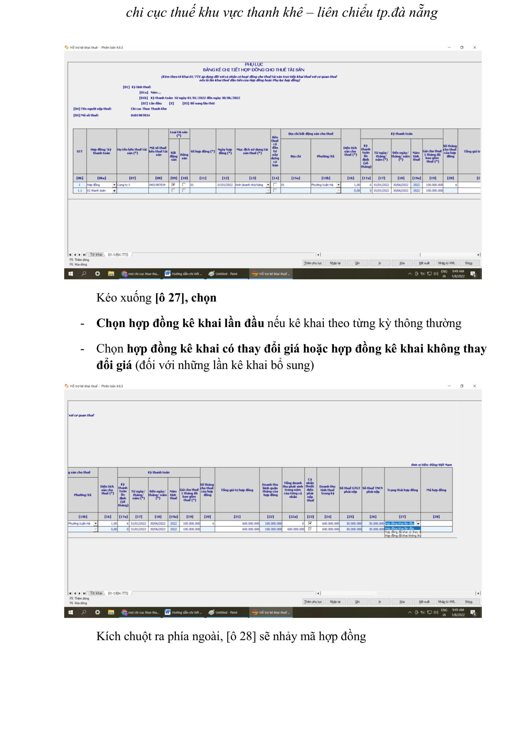 Hướng dẫn chi tiết kê khai tài sản qua mạng theo tt40 hình ảnh 20