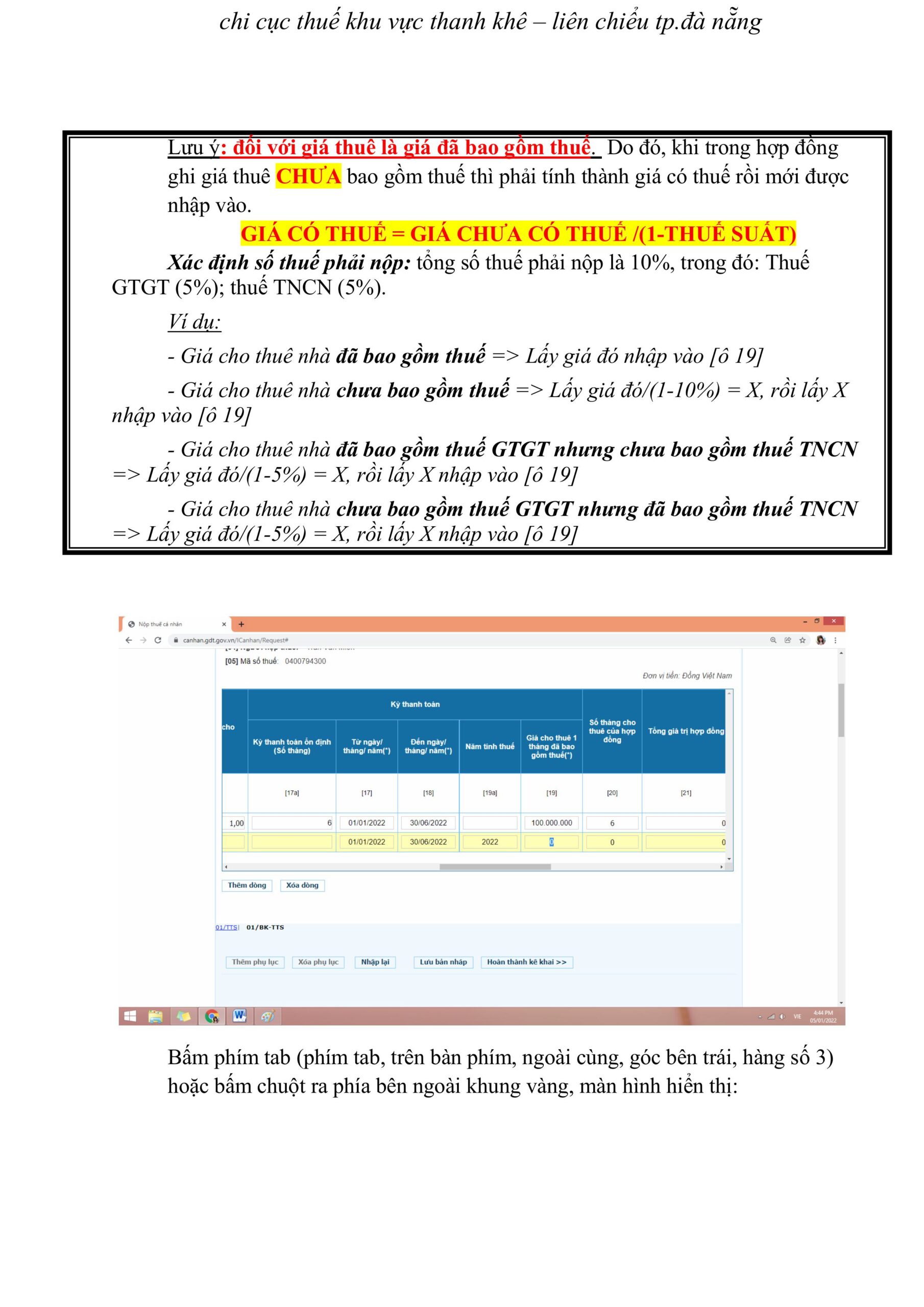 Hướng dẫn chi tiết kê khai tài sản qua mạng theo tt40 hình ảnh 8